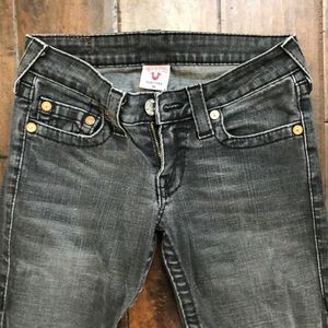 Black true religion jeans