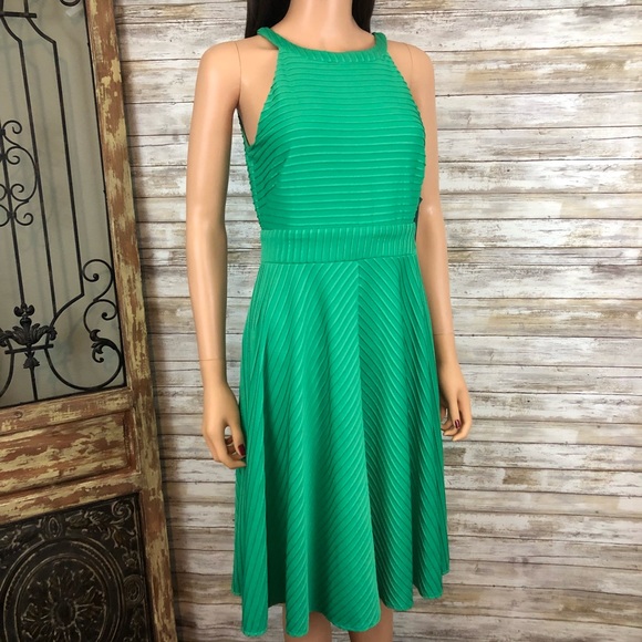 London Times Dresses & Skirts - London Times green Lynx dress size 6