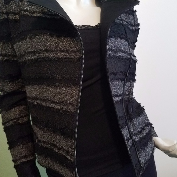 BCBG-MAXAZRIA Crop Jacket "Jaison" Formal Jacket - Picture 2 of 8