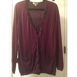 Burberry London Button Down Cardigan