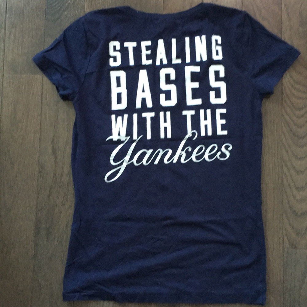 PINK Yankees Tee
