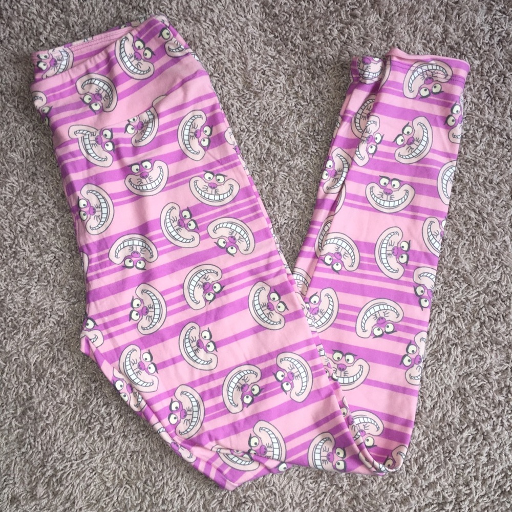 Lularoe Cheshire Cat leggings
