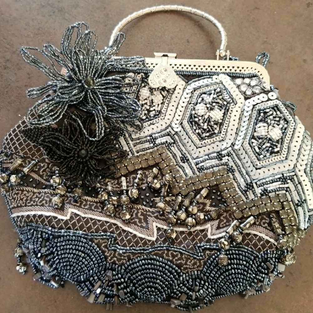 Chico's Beaded Purse