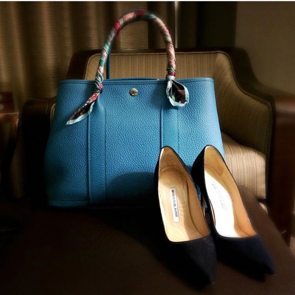Authentic HERMÈS Garden Party Bag