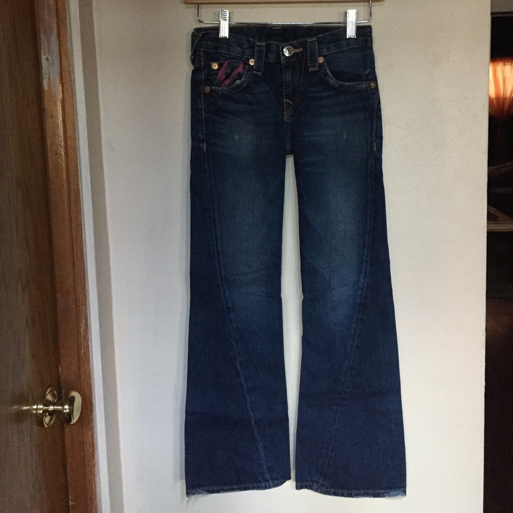 True Religion TARE Girls Twisted "Graffiti"  Sz 10