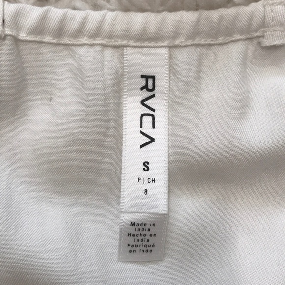 RVCA White Caged Dress NWT - Picture 3 of 4
