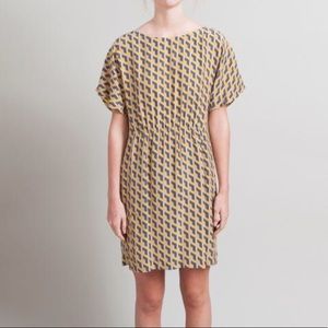Rag and Bone Dalmeny Geometric Print Tunic Dress