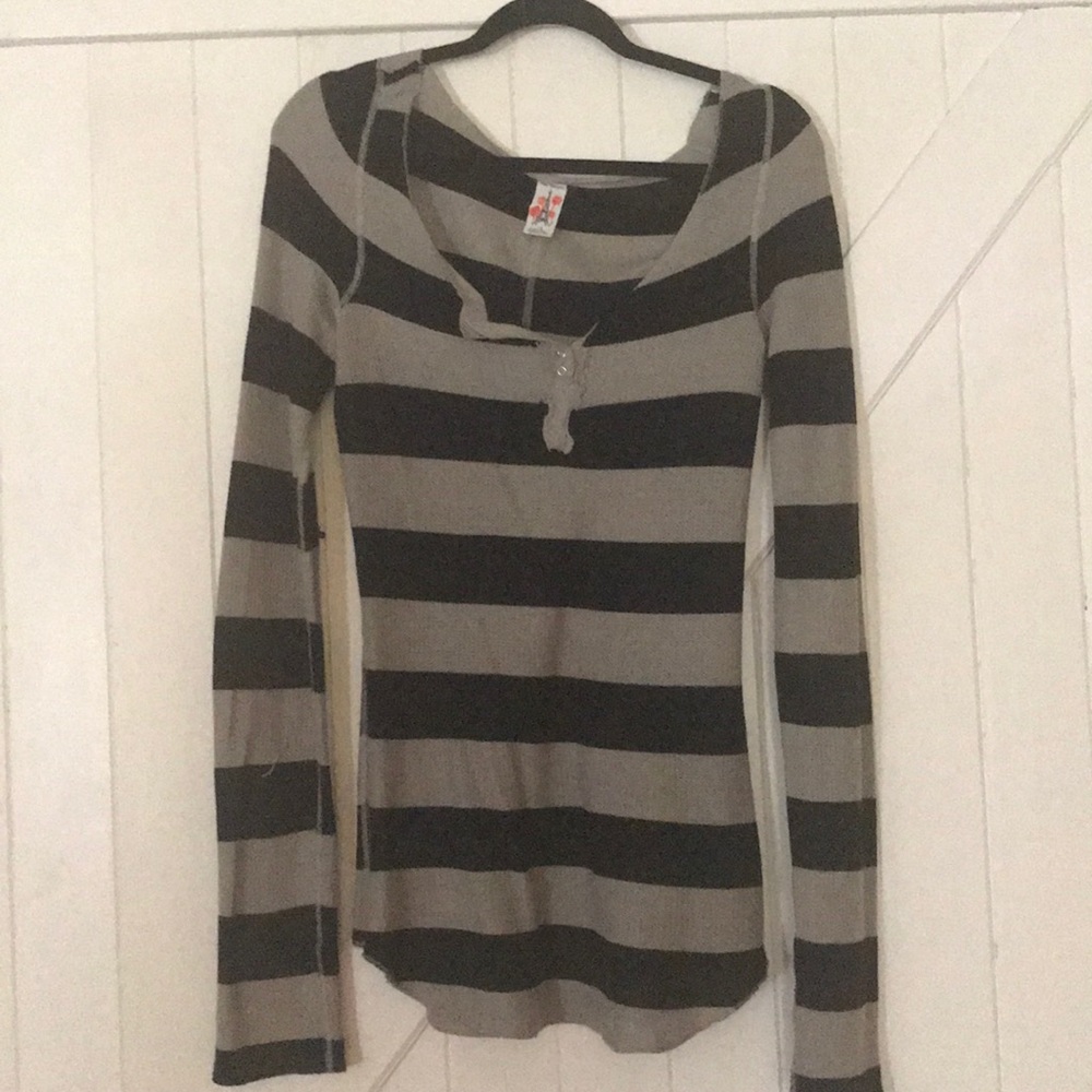 Knit fitted knit top