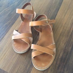 Madewell Leather Sandals Size 5.5