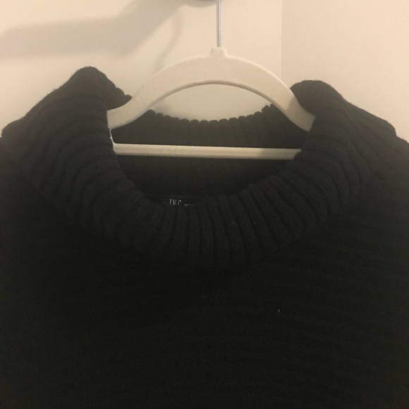 INC black sweater with side zippers - Picture 5 of 5