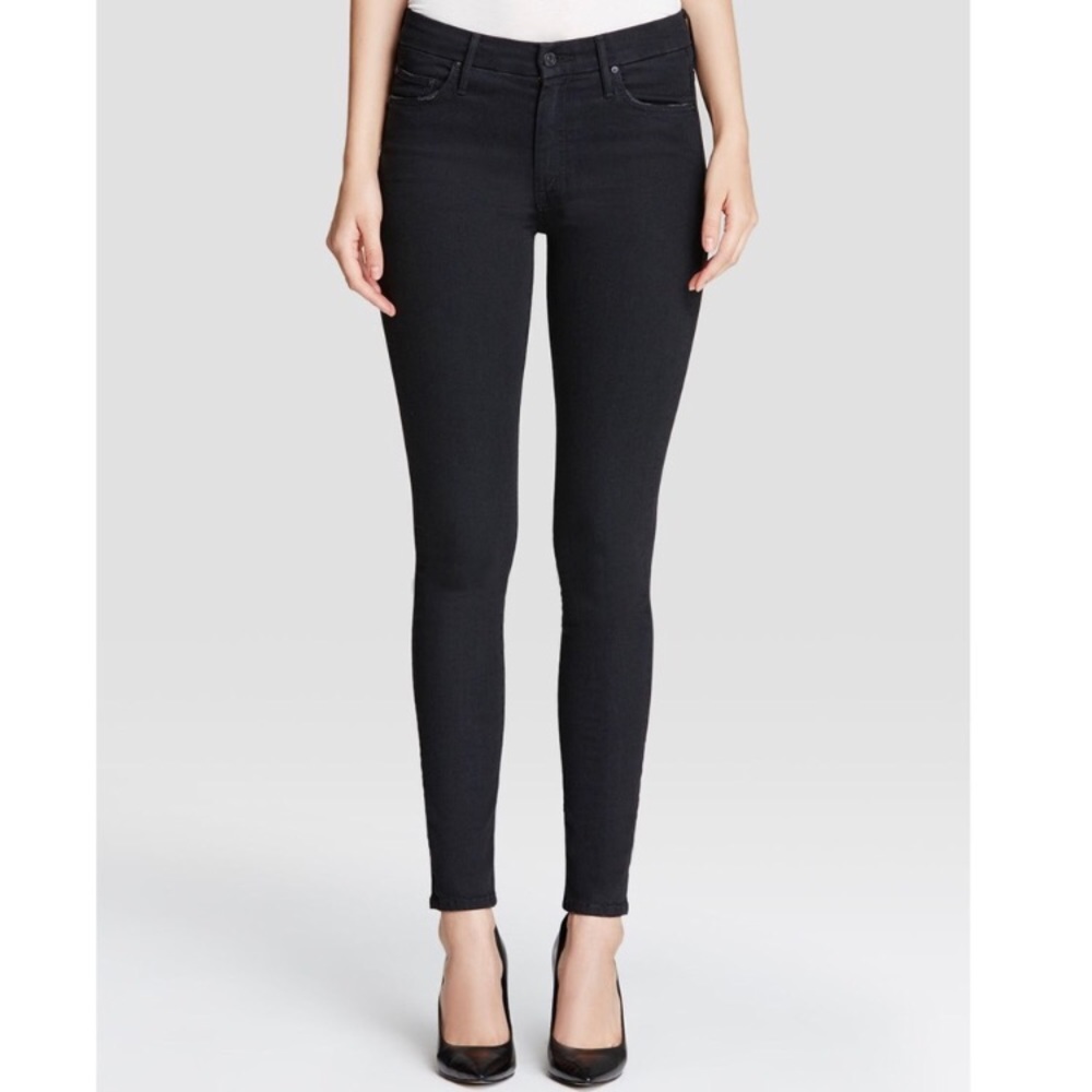 MOTHER high waisted looker crop - not guilty