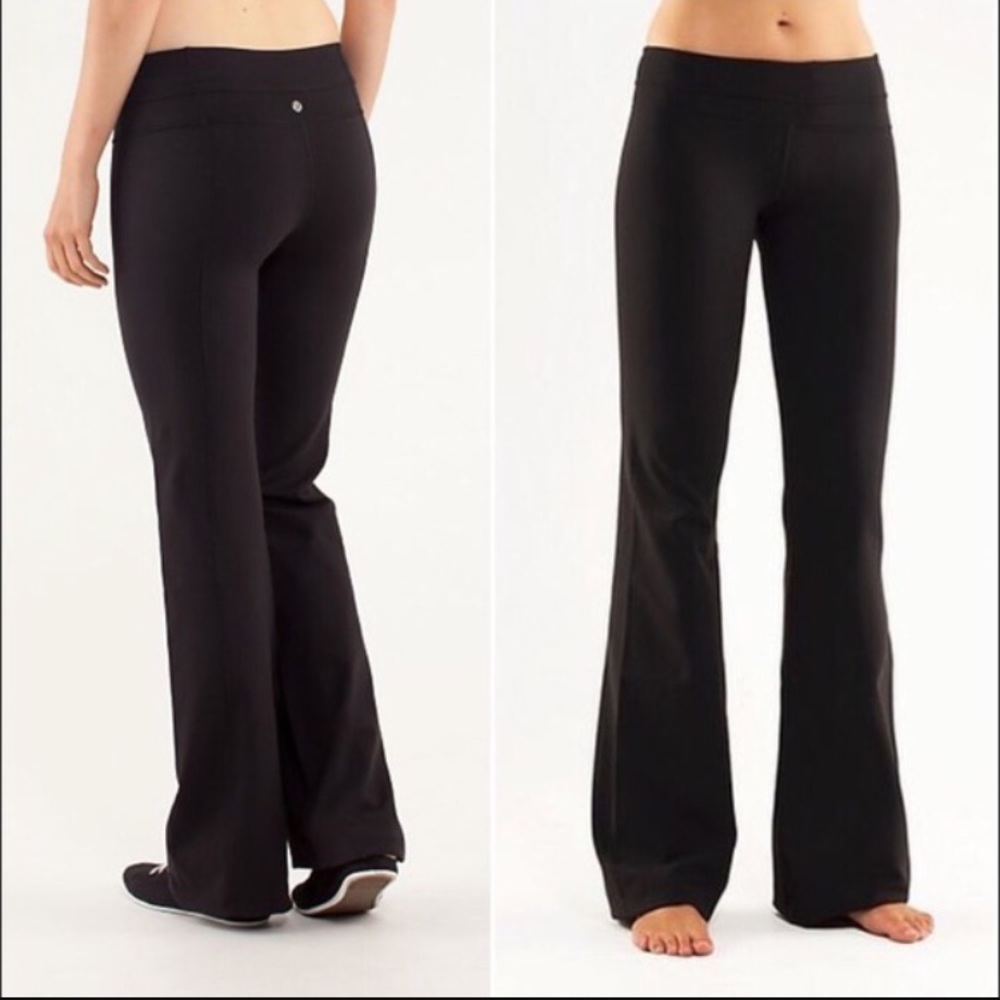 Lululemon Wunder Under wide leg yoga pant