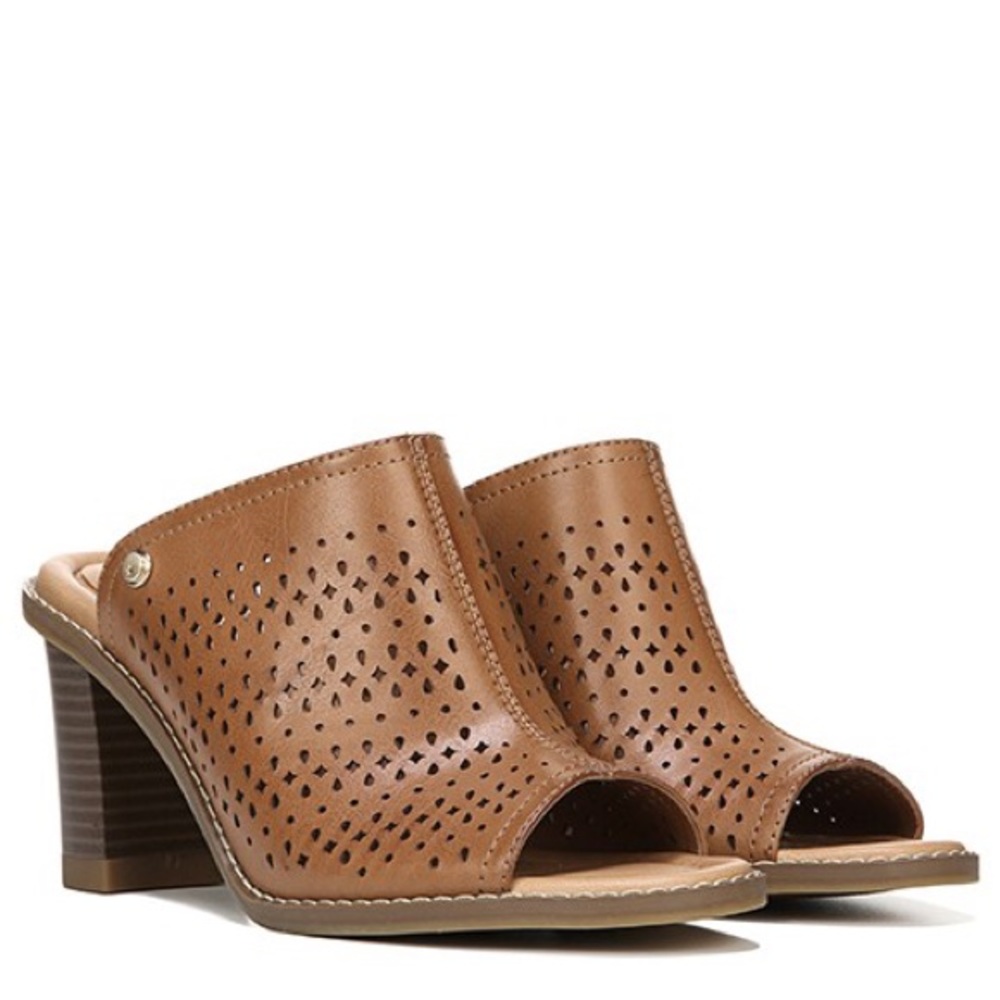 Dr Scholls ‘Promise’ chunky heel in Carmel. Size 8