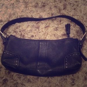 COACH Black Leather Purse