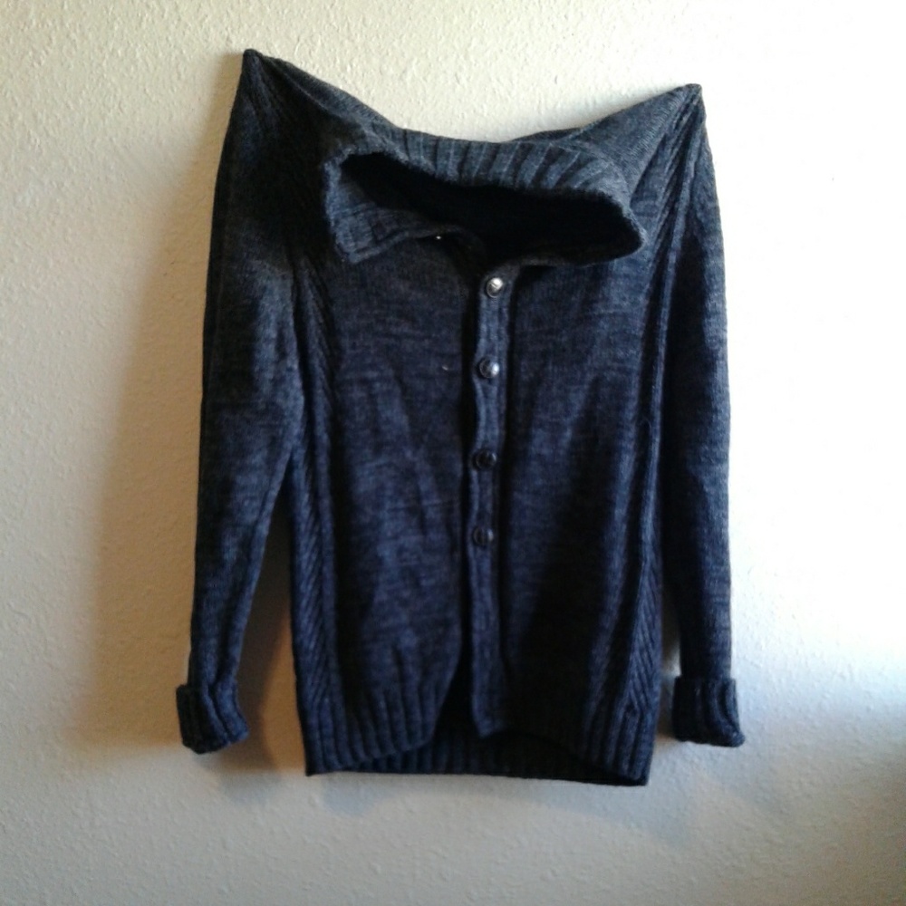 Button up sweater