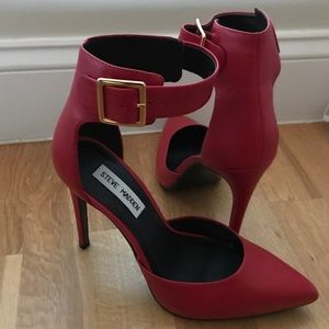 Steve Madden 8.5 red heels