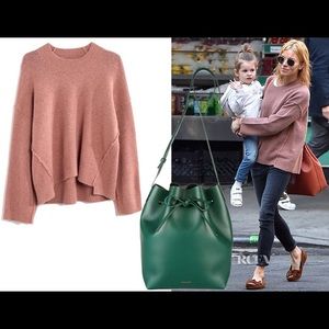 Madewell sunset rose sweater