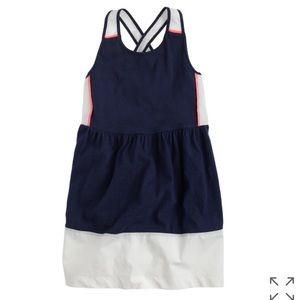 Crewcuts Girls' cross-back poplin hem sundress