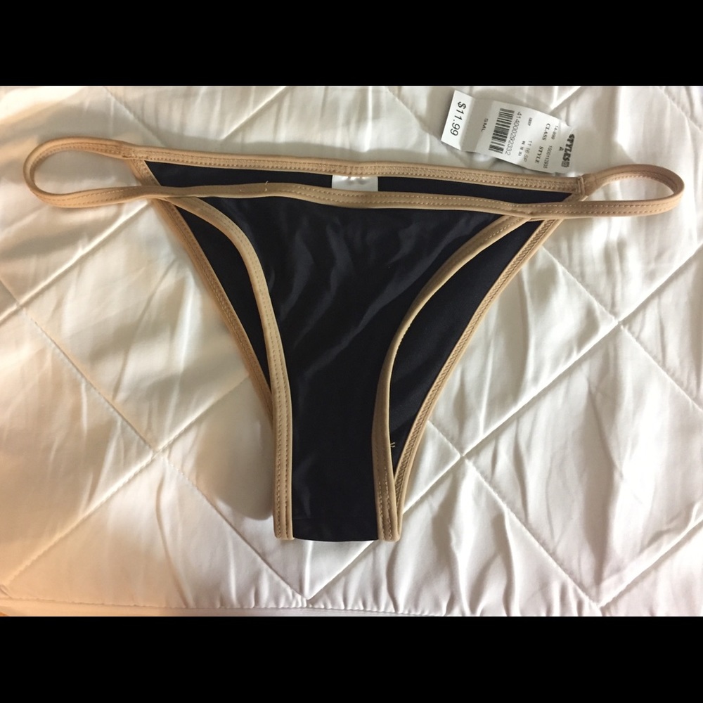Black Nude Bikini Bottom