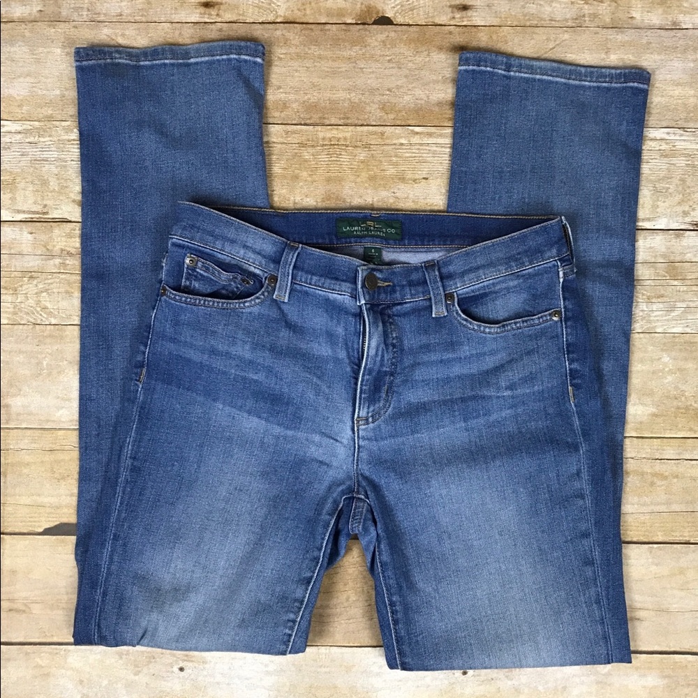 Ralph Lauren Classic Straight Stretch SZ 6 EUC