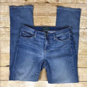 Ralph Lauren Classic Straight Stretch SZ 6 EUC