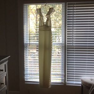 XS Off white evening gown! With tags never worn