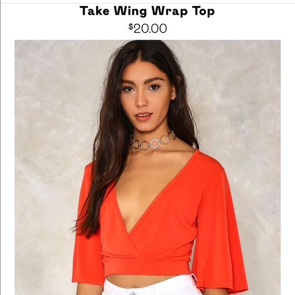 Nasty Gal Tops - Wrap top