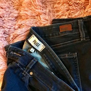 Paige skinny jeans