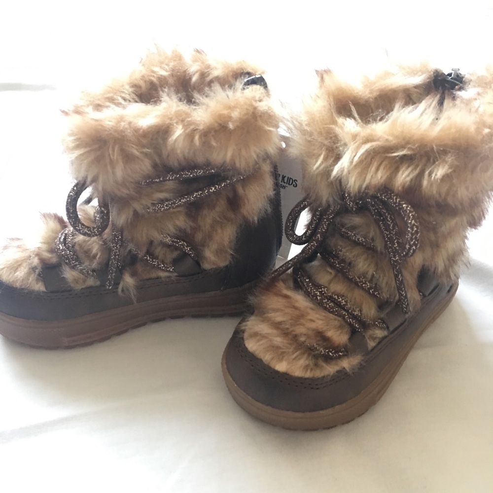 Baby Girls Fur Lined Boots