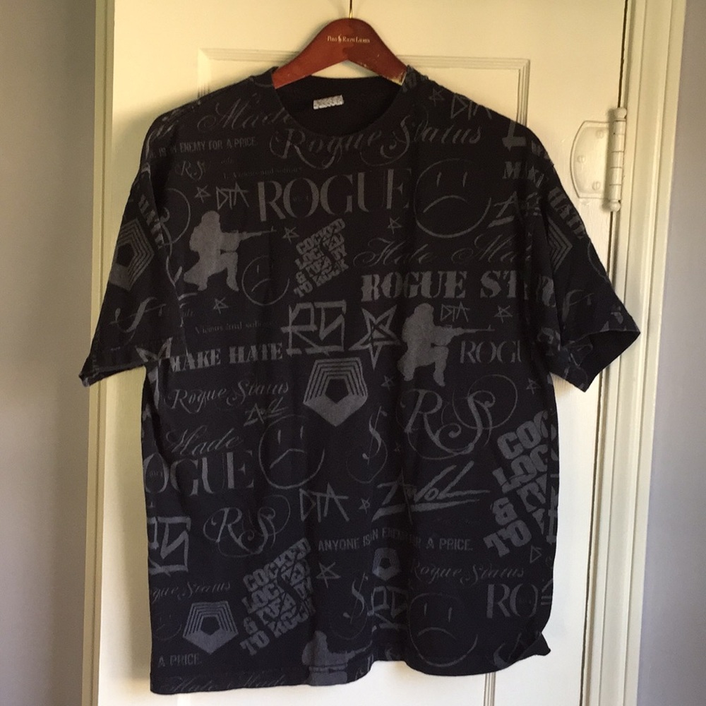 Rouge Status Men’s T-shirt XL Black
