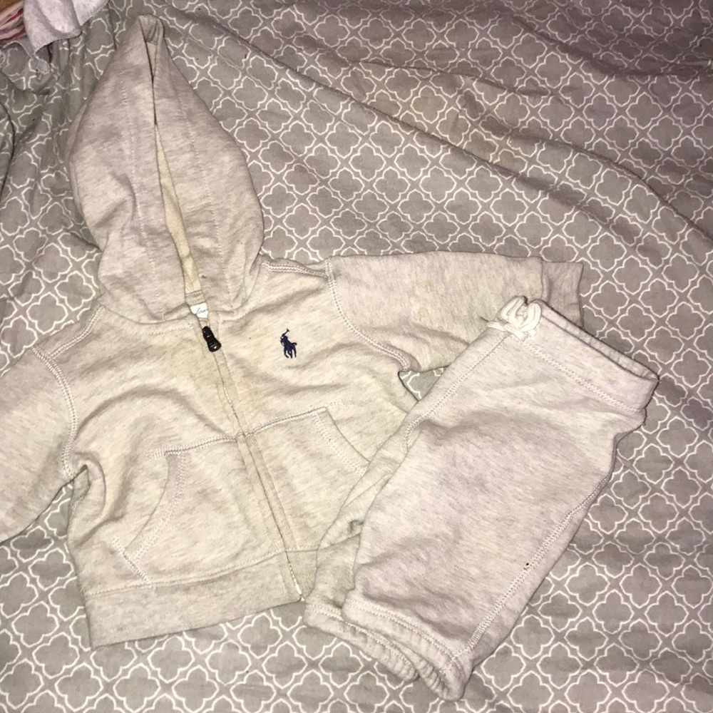 Baby boy polo sweatsuit !!!SOLD!!!