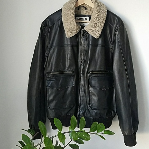 levi's flight bomber jacket