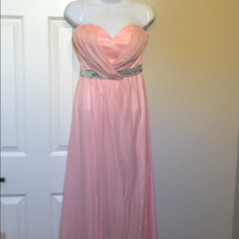 Pink bridesmaid or prom dress
