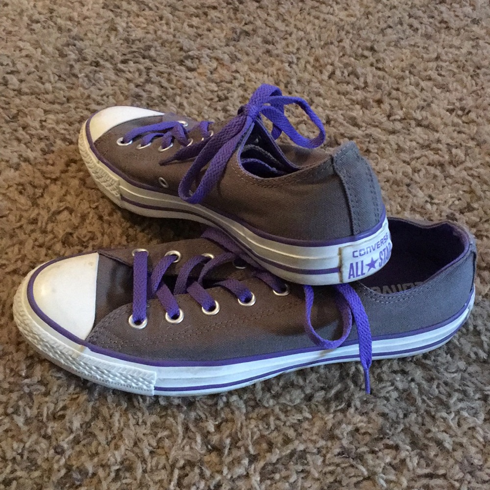 Fun tie-dye flair Converse