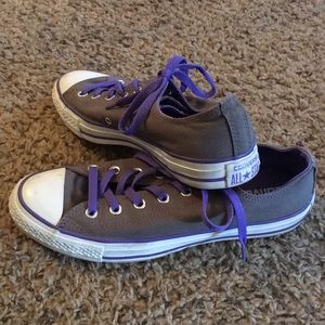 Fun tie-dye flair Converse