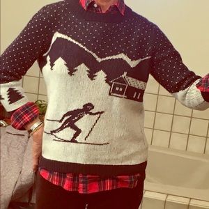 J. Crew ski intarsia sweater