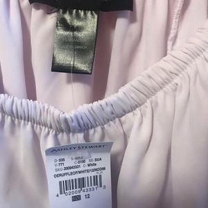 White off the shoulder top