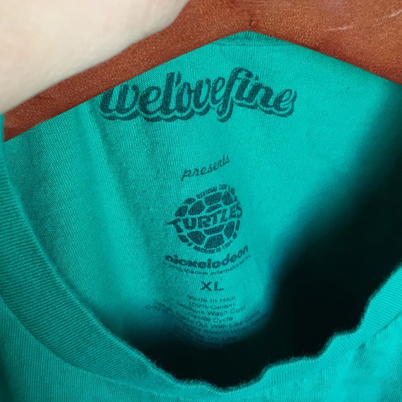 Men’s Ninja Turtle XL Costume T-shirt - Picture 3 of 3