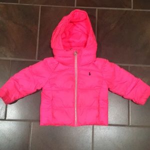 Polo (Ralph Lauren) Toddler Girls  hooded jacket