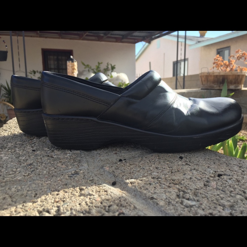 Abeo BIO Flora black slip ons