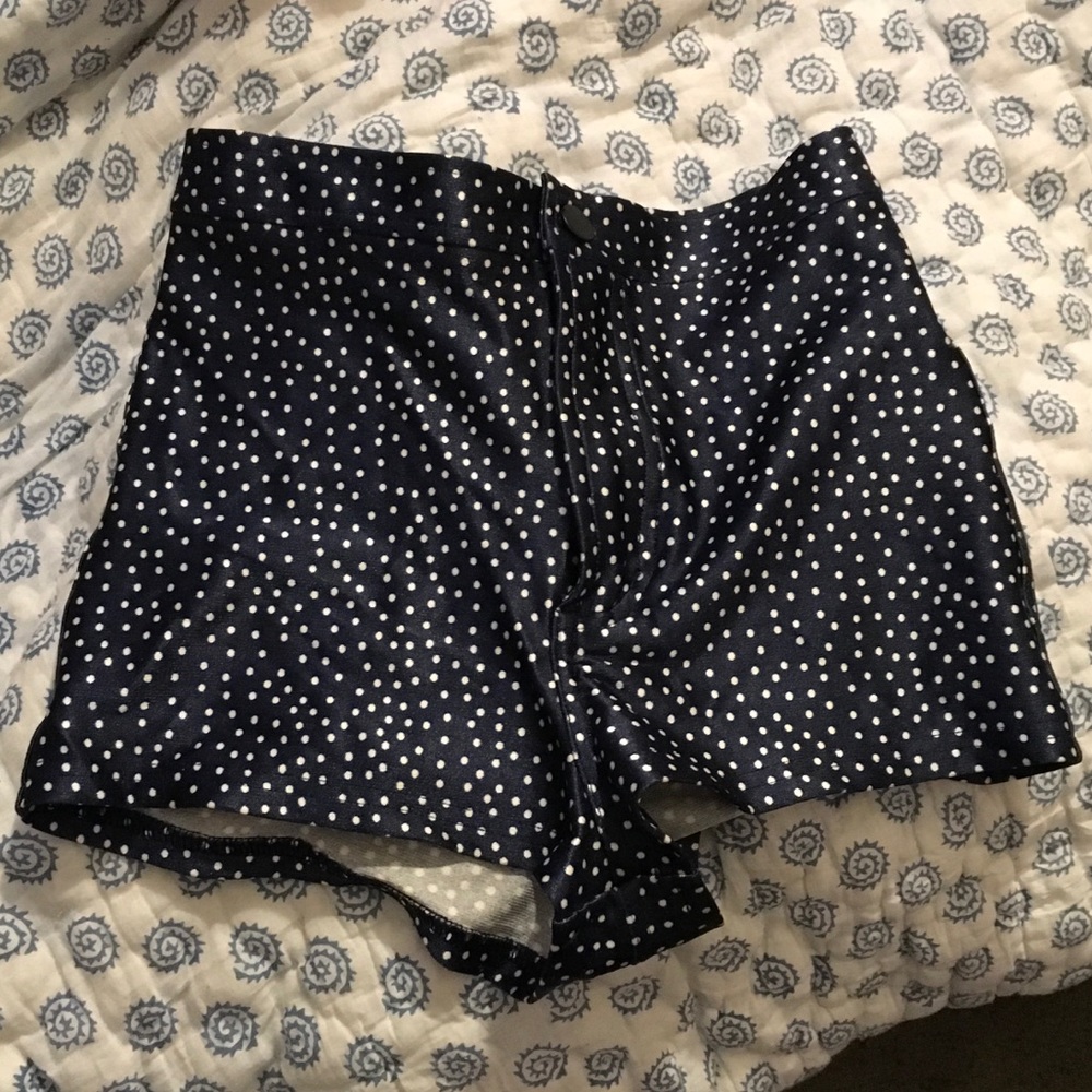 American Apparel disco shorts
