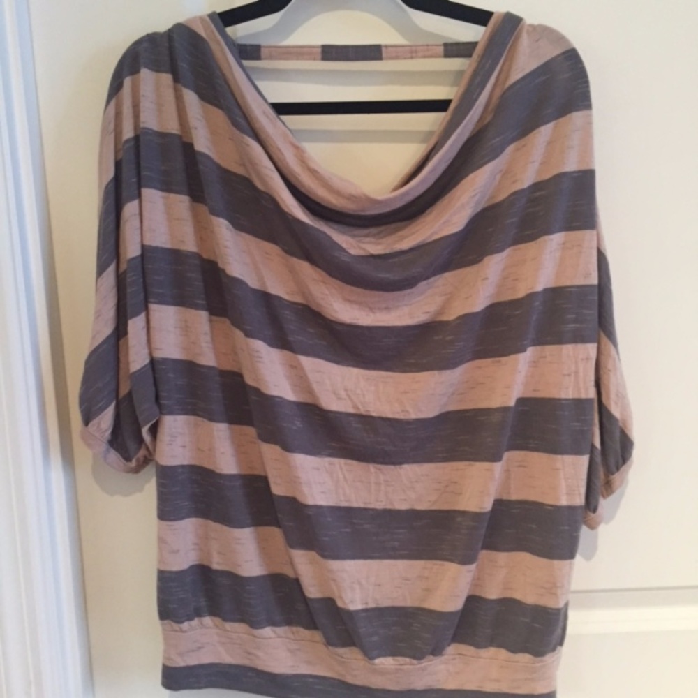 Splendid size large super soft striped shirt