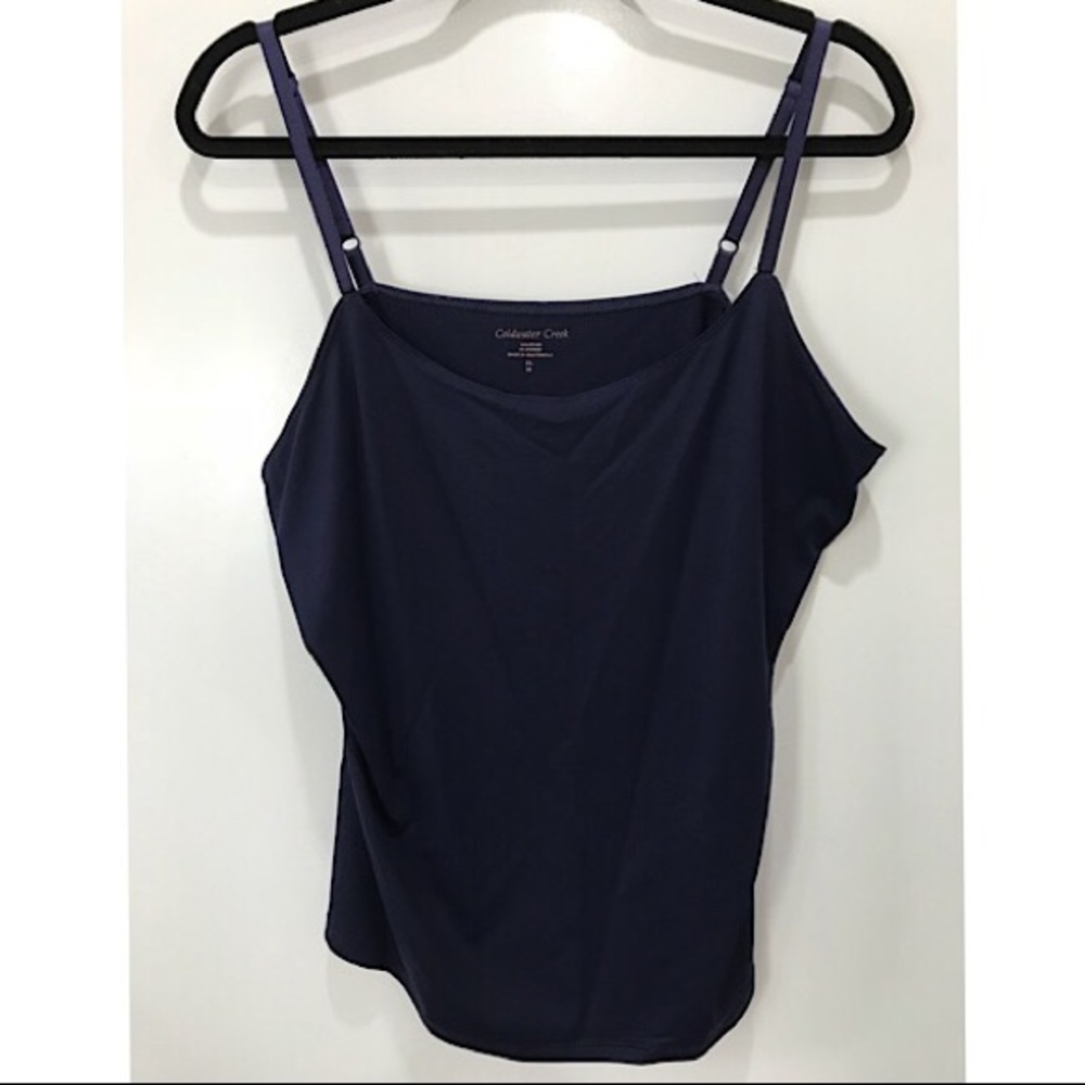 Coldwater Creek Navy Camisole