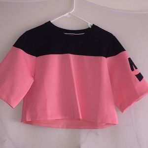 Nike workout crop top