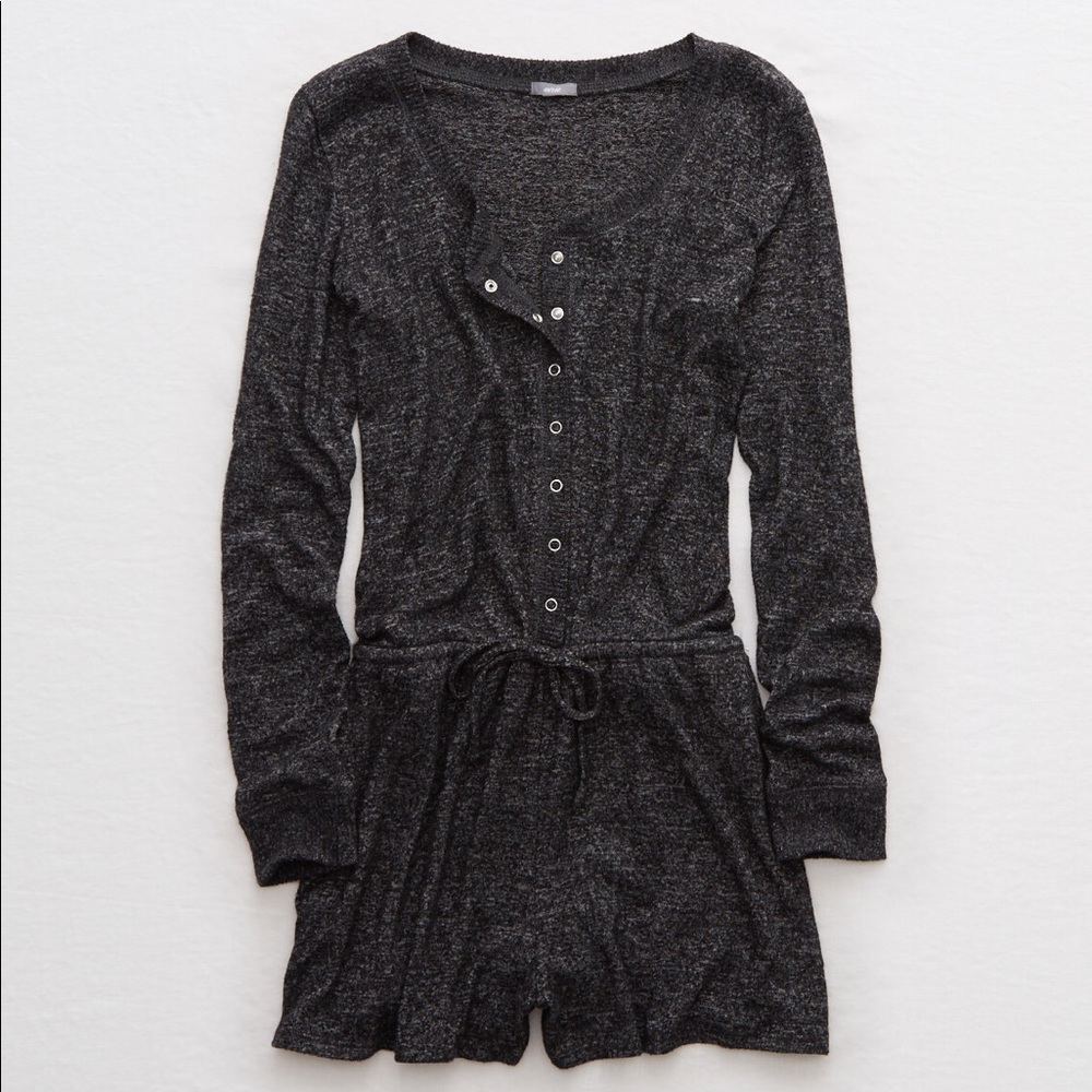 American Eagle Plush Romper