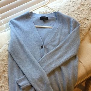 XS Baby blue Jcrew cashmere sweater