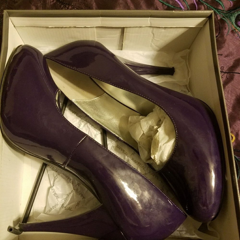 Purple heels