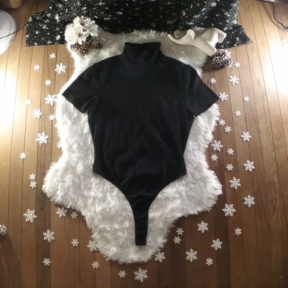 Mock Neck Bodysuit