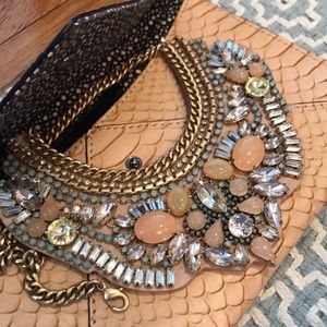 Stella & Dot jeweled bib necklace