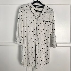 Kate Spade Jersey heart print pajama 🖤